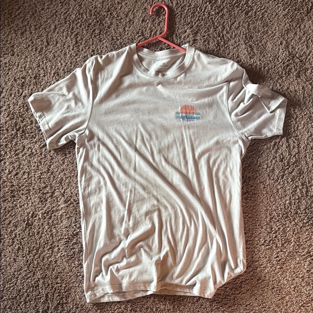 Rip Curl White Short Sleeve Tee